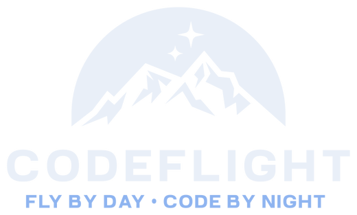 CodeFlight — Fly by Day, Code by Night