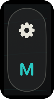 Magnetic north toggle